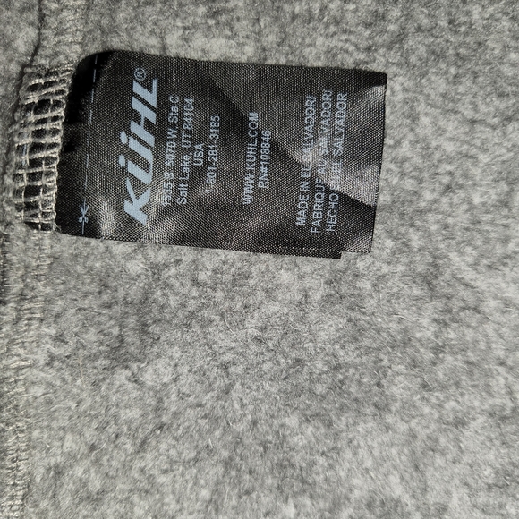 Kuhl Long Sweater Fleece Jacket Womens  Heathered Gray Hooded SZ XS - Picture 9 of 10
